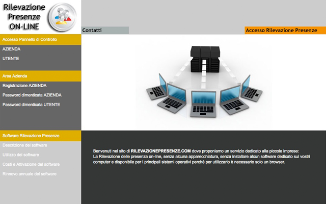 Rilevazione Presenza on-line portal